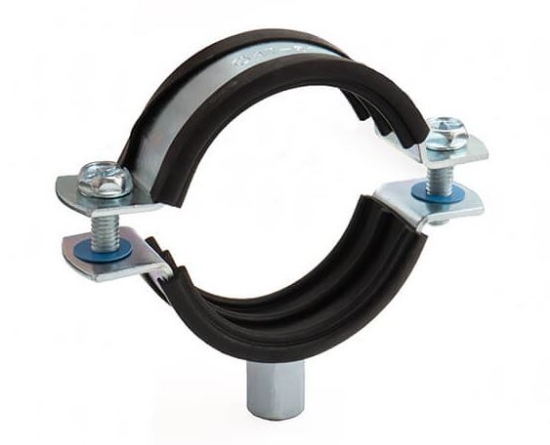 Bilde av Rørklammer Isolert Elfors. 57-61mm M8/M10