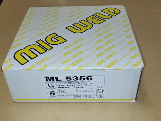 Bilde av MIG alu 5356 1,2mm spol av 6 kg(AlMg5)