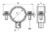 Bilde av Rørklammer Isolert AISI316 67-73mm M8/M10