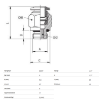 Bilde av Pneumatikk tippunion 6mm - 1/2"