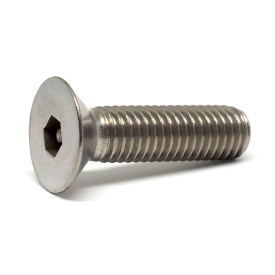 Bilde av Senkehode med sekskt.hull A4 UNC 1/4"x 3/4"