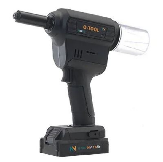Bilde av Batteripoptang Qonnect 2,4-6,4mm  2batteri