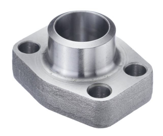 Bilde av SAE3000 1" Sveiseflens Buttweld AISI316 med oring spor