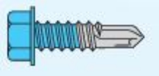 Bilde av 6-kt selvbor A4 4,2x16 borkap 3,5mm