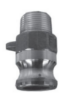 Bilde av Camlock HAN m/ utv. 1.1/2" gjenge AISI316 Type F