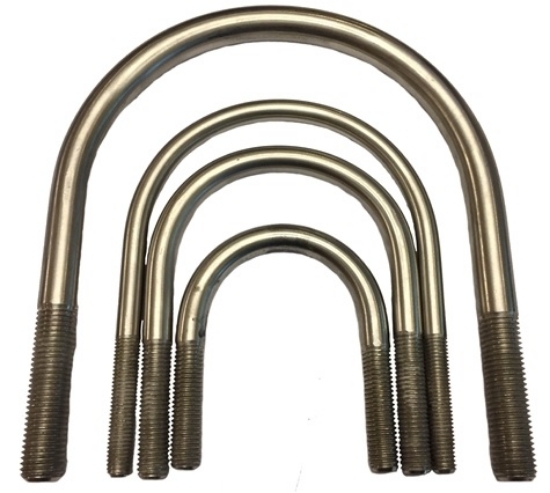 Bilde av Rundjernbøyle,syref.  M8 - Til rør utv 100 mm