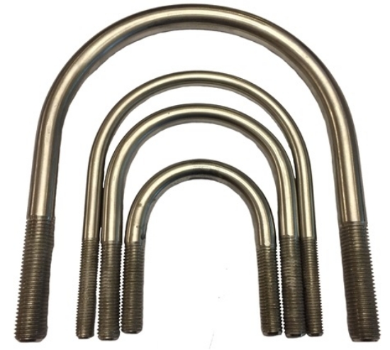 Bilde av Rundjernbøyle,syref.  M8 - Til rør utv 33,7mm