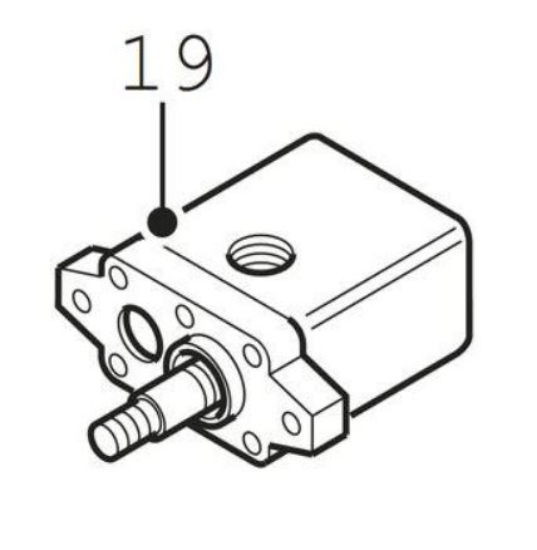 Bilde av Viftemotor til Hydrapak NR 19  (Hydraulikkmotor)