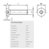 Bilde av INSEX BH ISO7380 M10x50 A2 Helgj